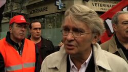 WRAP Unions demonstrate against retirement age reform ADDS Marseilles, sbites News Clip