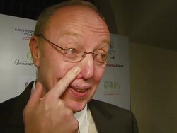 US - Ireland Alliance Honors Van Morrison Stock Footage