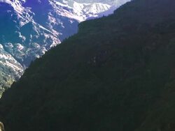 Himalayan Peak in Nepal. Stock Footage