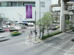 Traffic in Bankok Stock Footage