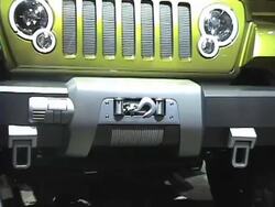 2004 Jeep Rescue concept truck montage Stock Footage