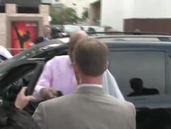 James Avery at The Karate Kid Premiere in Westwood at the Celebrity Sightings in Los Angeles at Los Angeles CA. (Footage by WireImage Video/GettyImages) Stock Footage