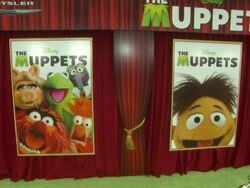 ATMOSPHERE: Signage at the The World Premiere of Walt Disney's 'The Muppets' at Hollywood CA. (Footage by WireImage Video/Getty Images Entertainment Video) Stock Footage