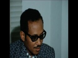 SYND 9 1 75  ERITREAN LIBERATION FRONT SPOKESMAN MAKING STATEMENT TO THE PRESS Instructional Video