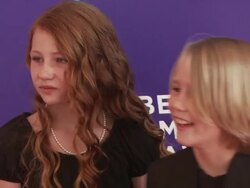 Carolina Andrus and Christian Martyn at the Premiere Of 'Snowmen' - 9th Annual Tribeca Film Fest at New York NY. (Footage by WireImage Video/GettyImages) Stock Footage