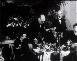 CHURCHILL ON BOMB PROSPECTS - News Clip