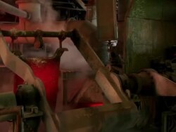 Copper anode Stock Footage