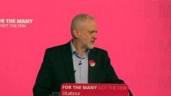 Jeremy Corbyn Campaign speech in Leicester PT 8 News Clip