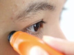 Eye Makeup Stock Footage