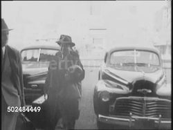 Enemy Aliens Escorted To Ellis Island News Clip