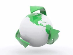 Recycling Animation Stock Footage