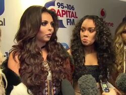 INTERVIEW - Little Mix on summer, Britney Spears, The Ball, future plans and Factor at Capital FM Summertime Ball with Vodafone on 6th June, 2015 in London, England. Stock Footage