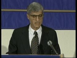 USA: WASHINGTON: ROBERT RUBIN IMF FUNDING PRESS CONFERENCE News Clip