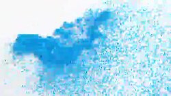 3d world map with blue particles Stock Footage