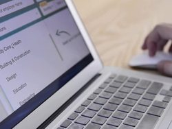 online job search Stock Footage