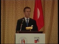 USA: COHEN ADDRESSES US/TURKISH RELATIONS CONFERENCE News Clip