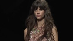 Alberta Ferretti presents spring/summer 2015 collection at Milan Fashion Week News Clip