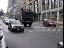 Security preparations ahead of Bush visit News Clip