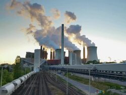 Power station Stock Footage