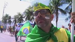 VOICED : Protestas a favor y en contra de Temer a pocos dias de JJOO News Clip