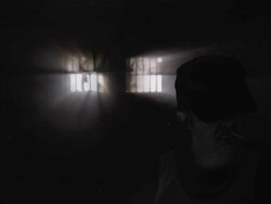 evil man in  darkness HD Stock Footage