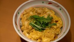 Japanese traditional dish Beef teriyaki with rice Stock Footage