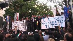 RALLY IN SUPPORT OF VICTIMS OF SCHOOL BLAST, MINISTER VISITS News Clip