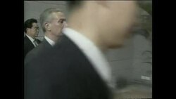 Jiang Zemin arriving at handover banquet News Clip