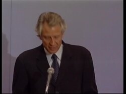 De Villepin comments on differences with US over Iraq News Clip