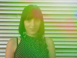 Pretty Girl Posing Stock Footage