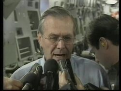 USA Defence Sec in Afghanistan News Clip