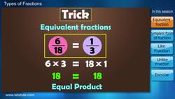 Learning About Fractions: Types, Equivalent Fractions, Simplest Form, and Comparison Instructional Video