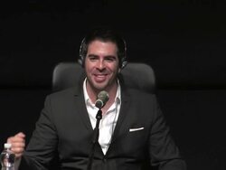 INTERVIEW - Eli Roth on Quentin Tarantino as a director and on filming in Amazonia at The Green Inferno' Press Conference on November 12, 2013 in Rome, Italy. (Footage by WireImage Video/Getty Images) Stock Footage