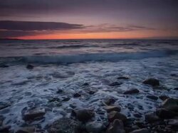 Sunset Sea Stock Footage