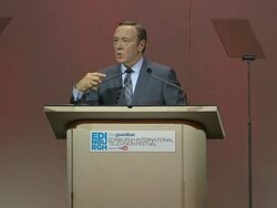 Kevin Spacey Speaks at the MacTaggart Lecture in Edinburgh News Clip