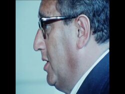 SYND 28 4 76 KISSINGER SPEAKING IN LUSAKA News Clip