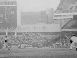 Billy Rohr helps Red Sox win game against Yankees Stock Footage