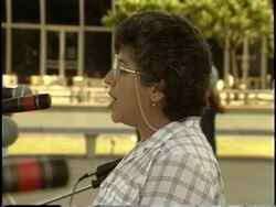 Israel, Arab Unity Rally Stock Footage