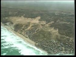 Aerials of tsunami-hit area, UN comments News Clip