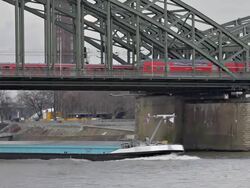 Hohenzollern Bridge Stock Footage