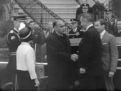 Afghan Prime Minister Visits White House Stock Footage