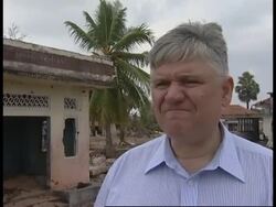 Destruction in Tamil city; refugee camp; Canadian MP visits News Clip