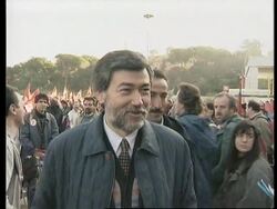 ITALY: PROTESTS AGAINST CUTS IN SOCIAL SERVICES News Clip