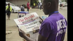 CLEAN : Zimbabwe: Photos of military personnel in Harare News Clip