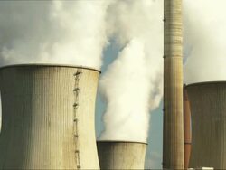 HD Coal Power Plant Emissions (4:2:2) Stock Footage
