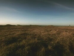 WS ZI Boy running on beach / Bandon, Oregon, United States Stock Footage