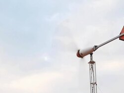 Wind turbine. Stock Footage