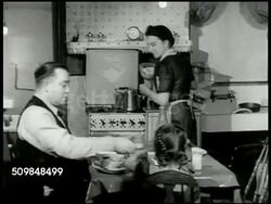 Children play family eats Instructional Video