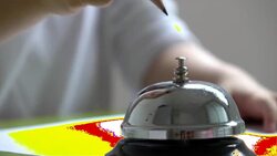 A child asking for help Stock Footage