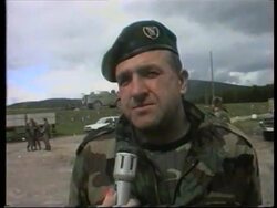 Bosnia - Bosnian Army And Croat Advances News Clip